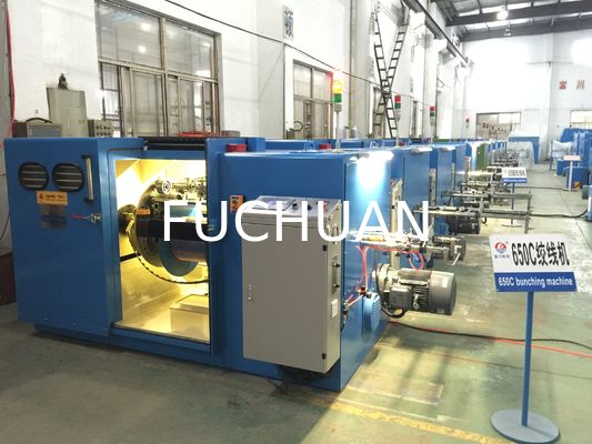 A torção dobro Buncher paga fora o equipamento máximo do diâmetro 250mm da bobina da máquina