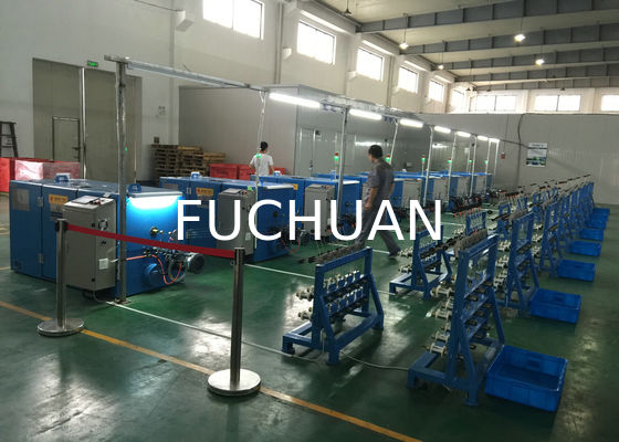0Máquina de torção de fio de cobre de.03mm 24 zonas Equipamento de torção dupla