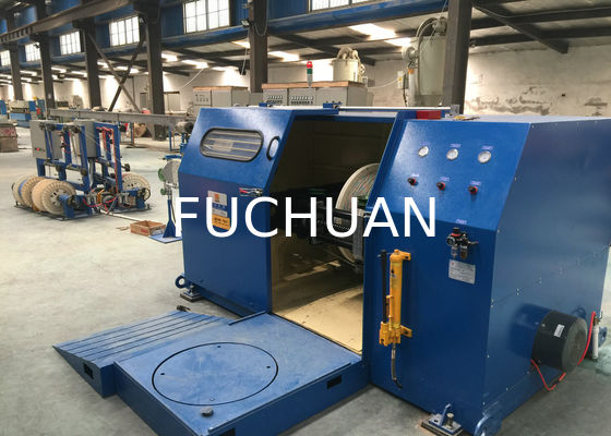 Fuchuan Frame de fio de cobre Máquina de torção única Cable Laying 500Rpm Max Speed
