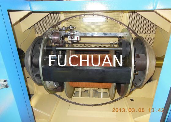 Fio de cobre super desenvolvido que torce a máquina que agrupa o equipamento síncrono