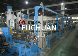 Máquina de fumo da extrusora de Fuchuan baixa com diâmetro 70mm do parafuso para o diâmetro 1.5-12mm do fio