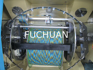 Fuchuan Máquina de aglutinação de fios de dupla torção de alta velocidade Máquina de aglutinação de fios para fios de cobre nus, fios enlatados