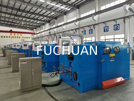 Máquina de Torção de Fio de Cobre Azul Céu 11KW Velocidade de Torção 100-250r Min