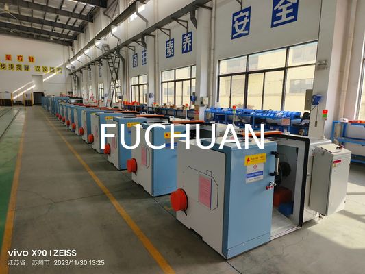 Máquina de Torção de Cabos com Controle de Inversor HMI PLC 7.5-11kw Potência da Máquina Principal