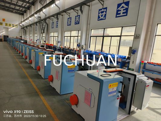 Máquina de Torção de Cabos Faixa de Diâmetro de Fio de 0,5 mm a 10 mm Potência da Máquina Principal de 7,5-11kw