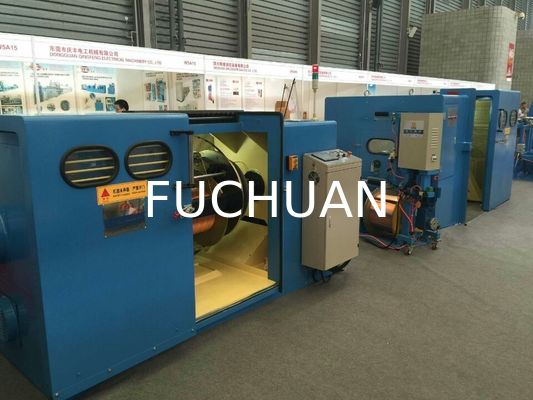 Máquina de Torção e Agrupamento de Fios de Cobre FUCHUAN 4000 com Tela Sensível ao Toque 19 Peças
