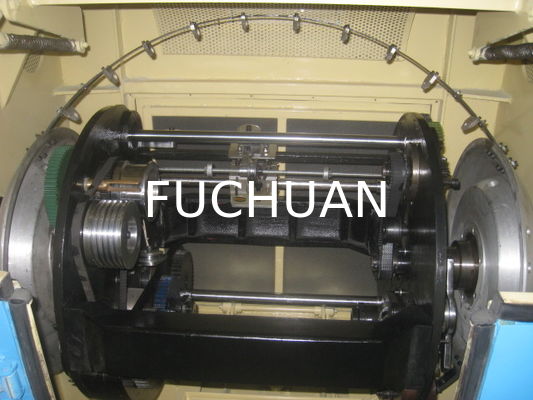 Fio 7.5Kw que torce o equipamento de Buncher do fio dos azul-céu da máquina FUCHUAN 2.5Kgf