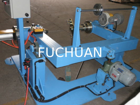 A torção pneumática do dobro do fio da fixação que ajunta as bobinas Shaftless da máquina ativa compensa