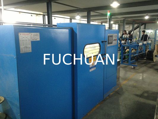 Sky Blue Double Twist Copper Wire Bunching Machine Equipamento 630 mm de diâmetro