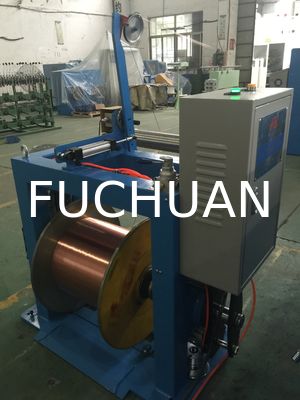 O fio ativo de Shaftless da máquina de torção do fio de cobre dos azul-céu pega o equipamento