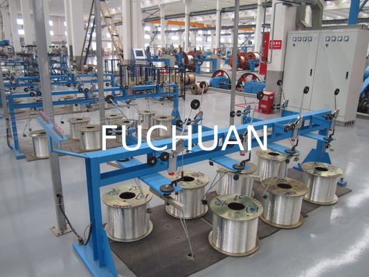 O tipo passivo fio paga o equipamento automático da máquina de ajuntamento de torção dupla