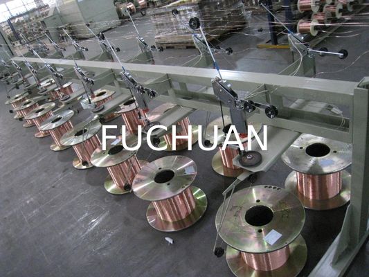 O tipo passivo fio paga o equipamento automático da máquina de ajuntamento de torção dupla