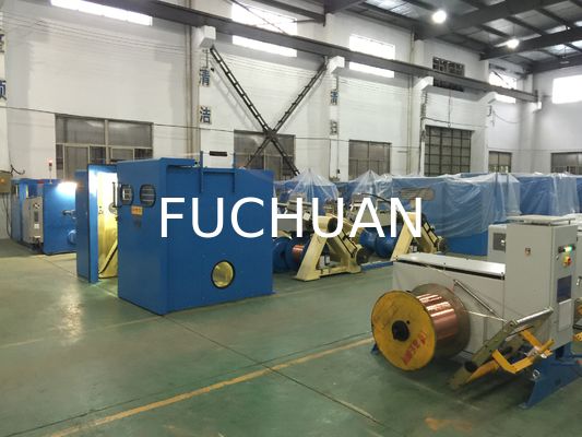 Máquina de torção de fio flexível, 19 unidades, equipamento de agrupamento de fio estanhado FUCHUAN