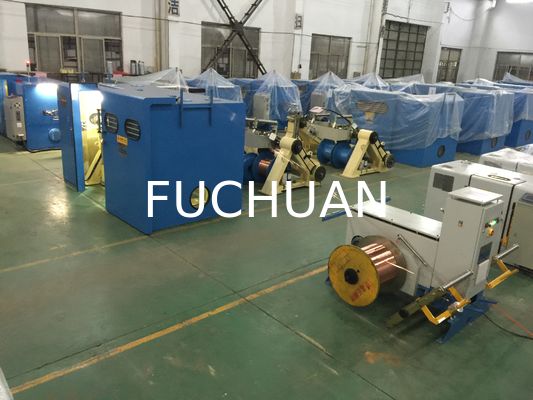 Máquina de torção de fio flexível, 19 unidades, equipamento de agrupamento de fio estanhado FUCHUAN