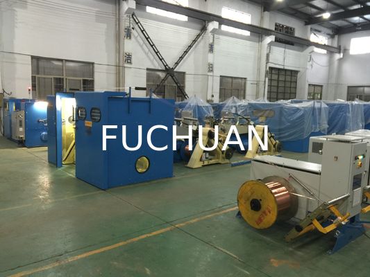 Máquina de torção de fio flexível, 19 unidades, equipamento de agrupamento de fio estanhado FUCHUAN