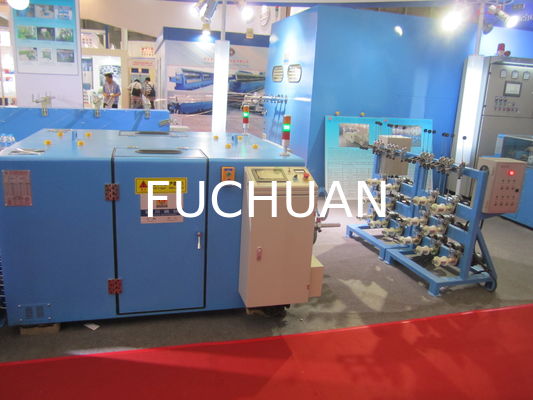 Máquina de torção de arame de cobre de cabeça dupla 1,2 kgf Equipamento de largura ajustável