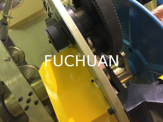 Operação de ajuntamento do tela táctil da máquina da torção dobro verde-maçã de Fuchuan FC-800B