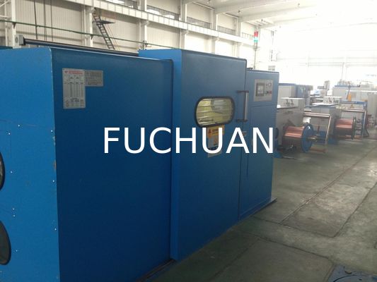 Operação de ajuntamento do tela táctil da máquina da torção dobro verde-maçã de Fuchuan FC-800B