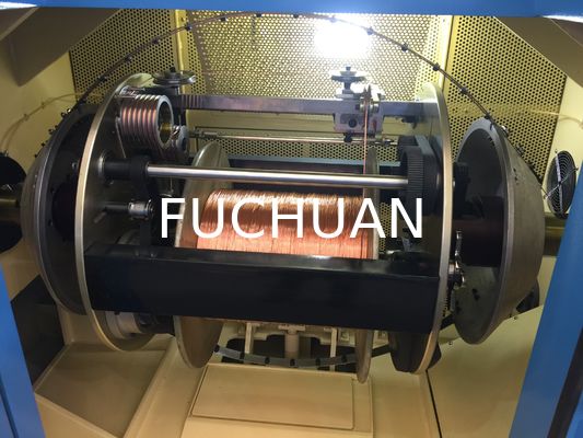 Máquina de Agrupamento de Cabos Equipamento de Torção de Fio de Cobre Duplo de Alta Velocidade