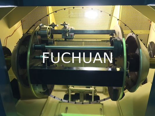 Equipamento automático de ajuntamento da máquina do fio de cobre desencapado da torção dobro do cabo