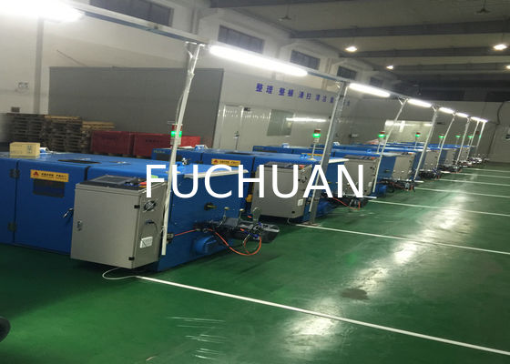 0Máquina de torção de fio de cobre de.03mm 24 zonas Equipamento de torção dupla