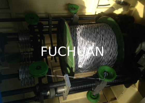 Fuchuan Frame de fio de cobre Máquina de torção única Cable Laying 500Rpm Max Speed