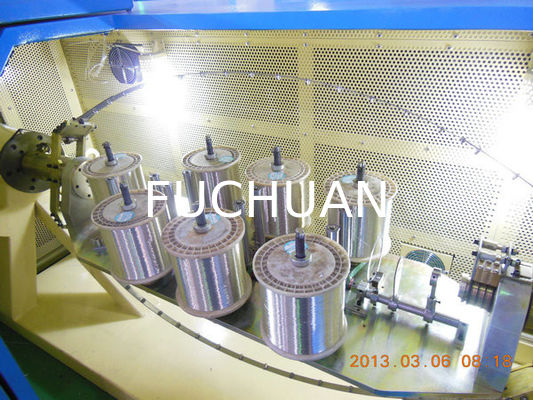 Fio de cobre da eficiência elevada 19Pcs que torce a máquina que ajunta um equipamento do tempo