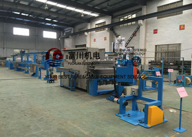 Máquina de isolamento plástica da extrusora do fio com diâmetro 60mm do parafuso 600 m/minuto
