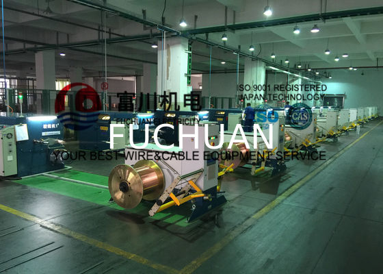 Passo 6.3-52.3 do Buncher da máquina de ajuntamento da torção dobro do tela táctil de FUCHUAN