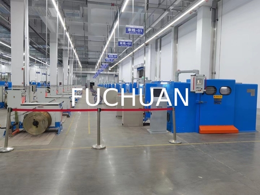 fio de cobre do condutor de 0.04-2.52mm que faz a torção ajuntando a máquina