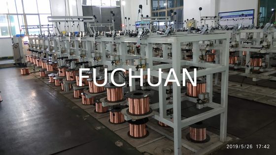 fio de cobre estanhado 0.03-2.52mm que ajunta a fabricação de cabos da máquina que torce o equipamento