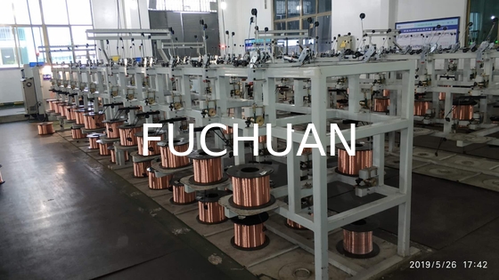 0.03-2.52mm estanhou a fabricação de cabos do fio de cobre que torce ajuntando a máquina