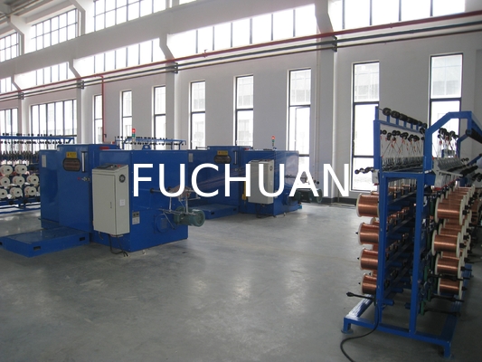 0.03-2.52mm estanhou a fabricação de cabos do fio de cobre que torce ajuntando a máquina