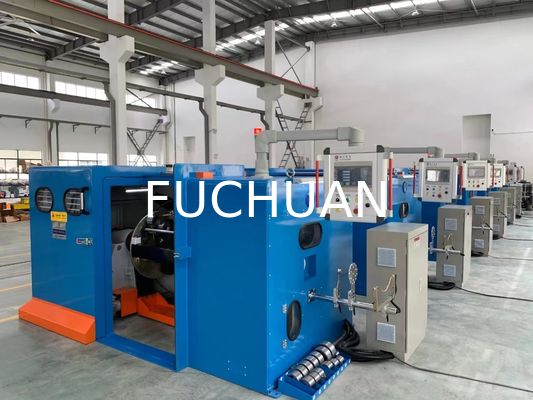 Torção dobro de aço que ajunta o equipamento de alta velocidade da capacidade da máquina 5000KG