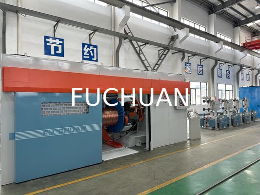 Máquina de agrupamento de fio de cobre com torção dupla, máximo de 50 metros quadrados, seção transversal, fio de alumínio desencapado esmaltado