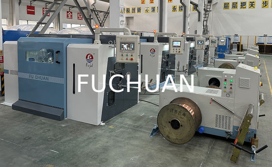 Fio de cobre do fio de alumínio que ajunta o equipamento compactado máquina da torção 0.12mm 0.45mm