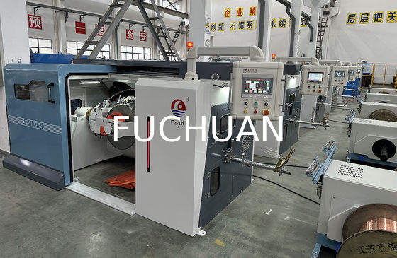 Máquina de agrupamento de fio de cobre com torção dupla de alta velocidade Fuchuan Passos eletrônicos