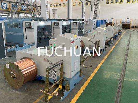 Fio estanhado que encalha a máquina de agrupamento da torção dobro do fio de cobre 630 Fuchuan