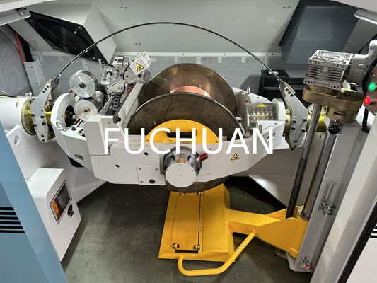 Fio estanhado que encalha a máquina de agrupamento da torção dobro do fio de cobre 630 Fuchuan