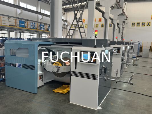Fio estanhado que encalha a máquina de agrupamento da torção dobro do fio de cobre 630 Fuchuan