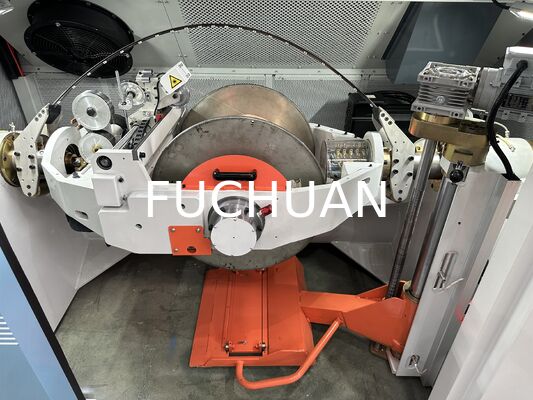 Máquina de aglutinação de dupla torção que oferece uma construção robusta, uma operação de alta velocidade e capacidades de enxaguamento de fios precisos