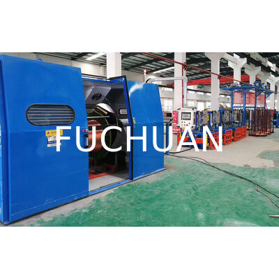 Fio de cobre da torção do dobro de Buncher 1250 que ajunta o equipamento de alta velocidade da máquina
