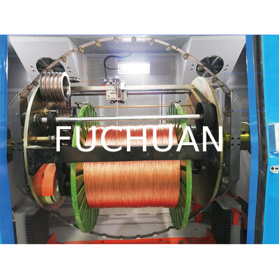 Fio de cobre da torção do dobro de Buncher 1250 que ajunta o equipamento de alta velocidade da máquina