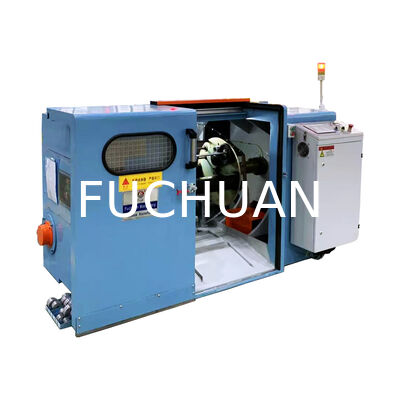Máquina de agrupamento de fio de cobre de torção dupla de alta velocidade 300 400 450mm Linha de fabricação de cabos elétricos de energia