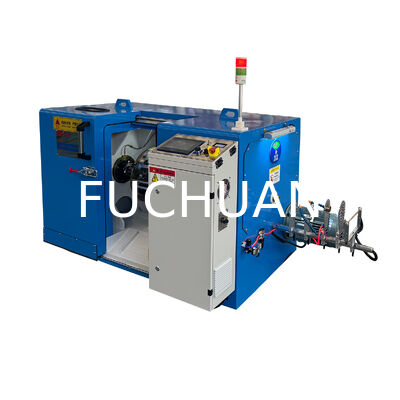 Máquina de agrupamento de fio de cobre de torção dupla de alta velocidade 300 400 450mm Linha de fabricação de cabos elétricos de energia