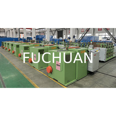 Fuchuan 400b Máquina de aglutinação de alta velocidade para fios de cobre finos sem passo de torção de passo ajustando máquinas de cabos