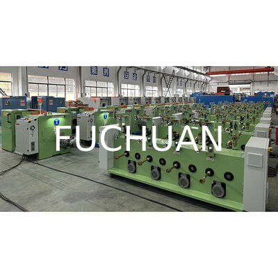 Fuchuan 400b Máquina de aglutinação de alta velocidade para fios de cobre finos sem passo de torção de passo ajustando máquinas de cabos