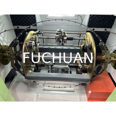 Fio de cobre do twister do dobro do passo de HMI que ajunta o equipamento de encalhamento de alta velocidade da máquina