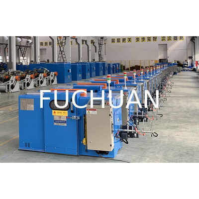 Equipamento de cabo de cobre de alta velocidade, torção dupla automática, encalhamento de fio da máquina