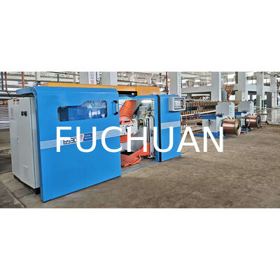 Fio de cobre de alta velocidade de Fuchuan 800 que ajunta o encalhamento de torção dobro da máquina
